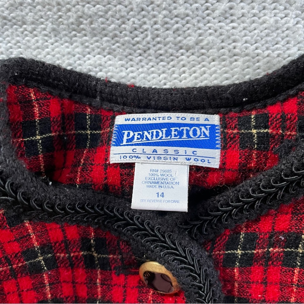 Pendleton Vintage Plaid Jacket - image 2